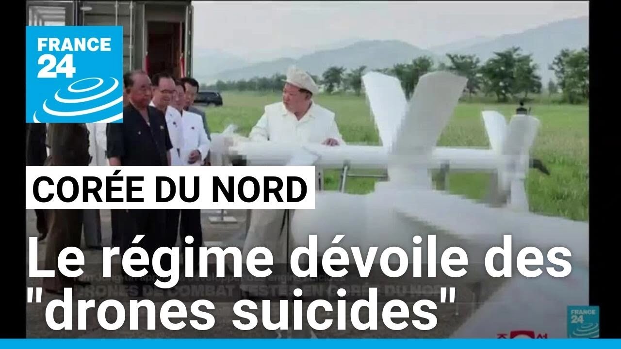 Corée du Nord : le régime dévoile des "drones suicides" • FRANCE 24