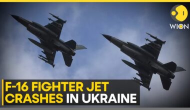 Russia-Ukraine war: F-16 fighter jet crashes in Ukraine | Latest News | WION