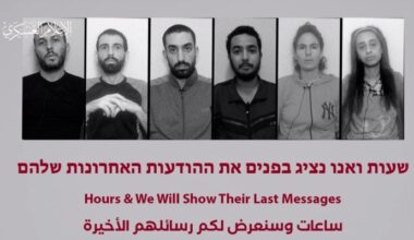 Hamas threatens to release video showing six slain hostages' 'last message'