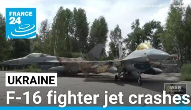 Ukraine F-16 crashes, pilot dies repelling Russian strike • FRANCE 24 English