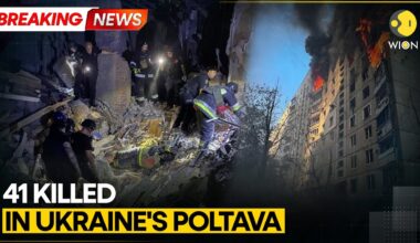 Russia-Ukraine war: Zelensky says, strike on Poltava kills 41, wounds 180 | WION Breaking News