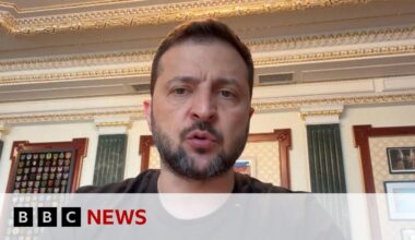 41 killed in Russian attack on Ukrainian city, President Zelensky says | BBC News