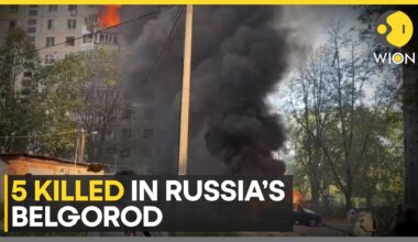 Russia says five killed, dozens injured in Ukraine strike on Belgorod | Latest News | WION