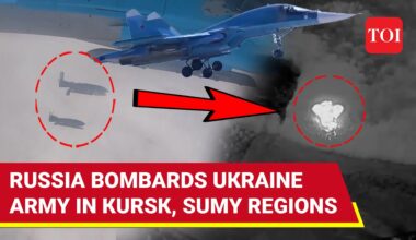 Russian Air Force 'Wipes Out' Ukrainian Soldiers, NATO Vehicles In Kursk; Moscow Bombs Sumy | Watch