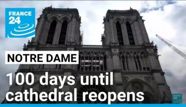 Final preparations as Notre Dame gets ready to reopen • FRANCE 24 English