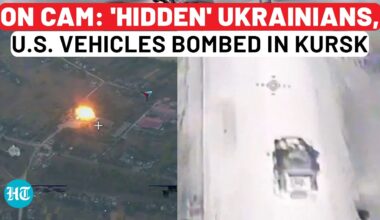 On Cam: Russia Finds, Bombs 'Hiding' Ukrainian Soldiers In Kursk; US-Made Weapons Vaporised