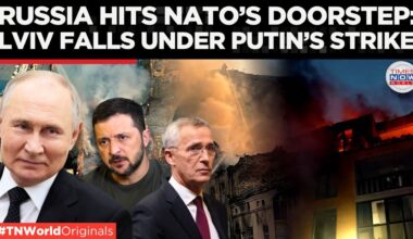 Russian Forces Hit Lviv Near NATO Border | Russia Ukraine War Latest News | Times Now World