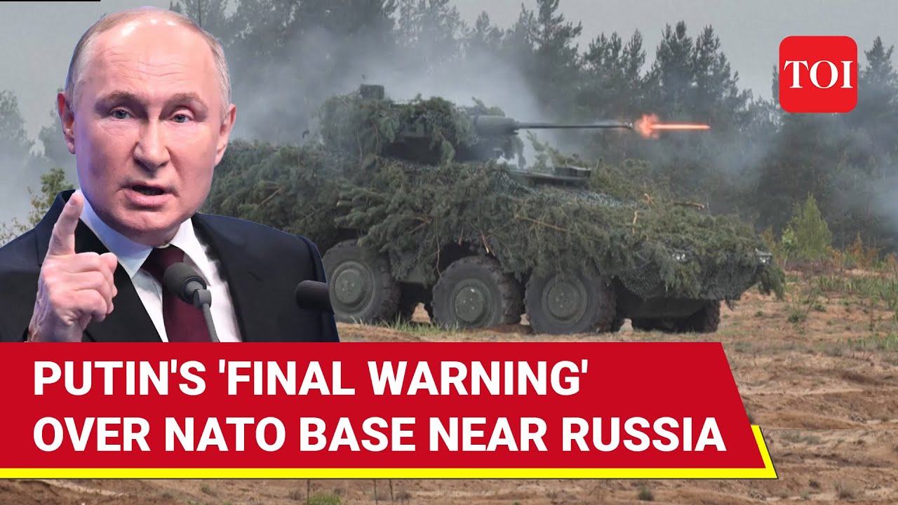 'Be Ready To Face...': Putin Threatens NATO Over New Base Near Russia | Details