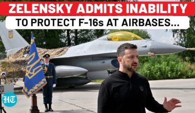 Zelensky Confesses: Can't Protect F-16 Jets At Airbases, So Ukraine Takes Desperate Step? | Russia