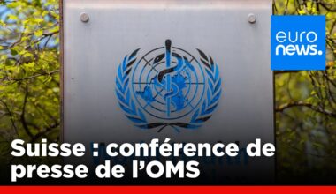 Suisse : conférence de presse de l'OMS | euronews 🇫🇷