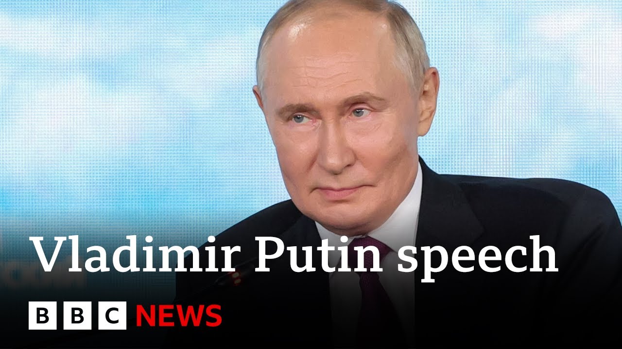 Russian President Vladimir Putin says Ukraine incursion has failed | BBC News