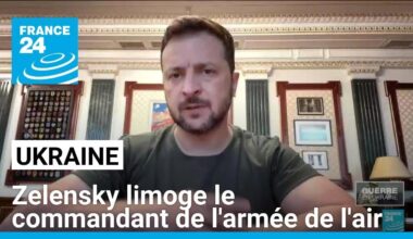 Zelensky limoge le commandant de l'armée de l'air ukrainien après le crash d'un avion F-16