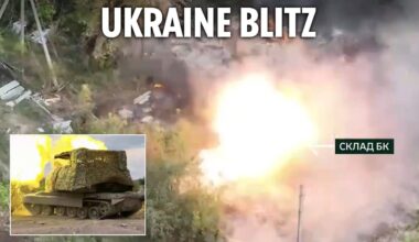 Ukraine rains missiles down on Russians as they continue Kursk bombardment