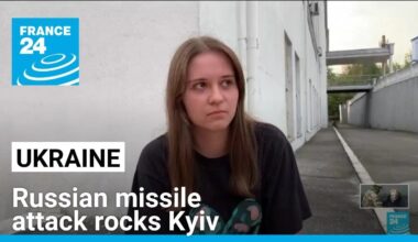 Russian missile attack rocks Kyiv and other areas of Ukraine • FRANCE 24 English