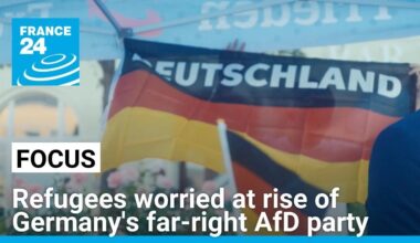 Refugees worried at rise of Germany's far-right AfD party ahead of regional elections • FRANCE 24