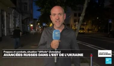 Avancées russes dans l'Est de l'Ukraine : frappes et combats, situation "difficile" selon Zelensky