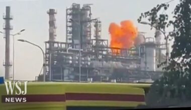 Ukraine Hits Moscow Oil Refinery in Massive Drone Barrage | WSJ News