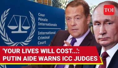 'Arrest Putin And Your Lives...': Medvedev's Chilling Warning To ICC Judges | Watch