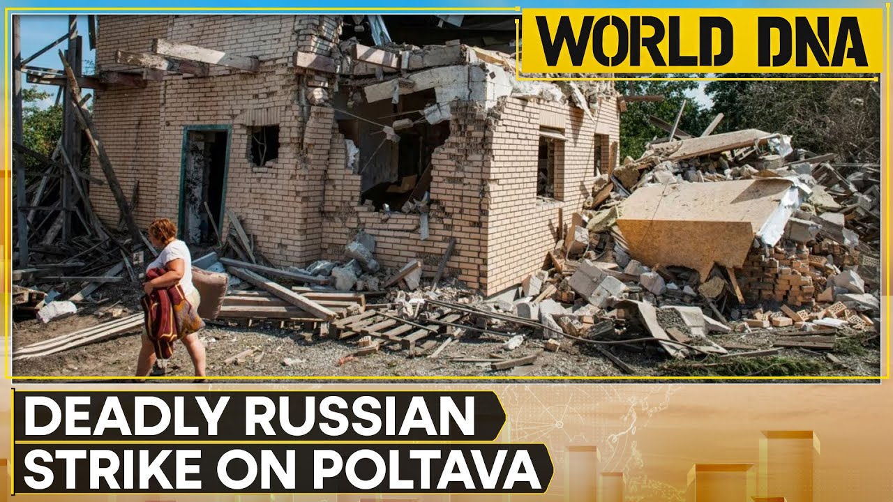 Russia-Ukraine War: 51 killed in Russian strike on Poltava | World DNA | WION News