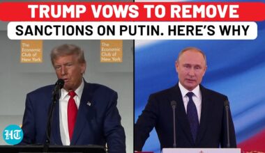 Trump Vows To Remove All Sanctions On Russia Amid Ukraine War, Cites This Reason | Watch