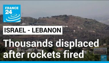 Thousands displaced on border after Israel, Hezbollah exchanged fire • FRANCE 24 English