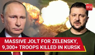 Russian Hellfire Wipes Out 9,300 Ukrainian Troops In Kursk; Putin Says Zelensky 'Failed In...'