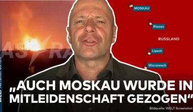 UKRAINE-KRIEG: Schock für Putin! Massiver ukrainischer Drohnenangriff trifft Moskau!