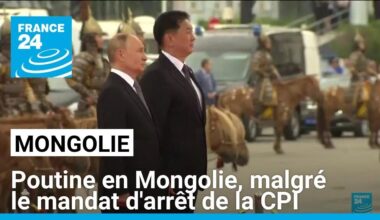 Poutine en Mongolie, malgré le mandat d'arrêt de la CPI • FRANCE 24