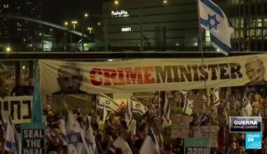 Protestas en las calles de Israel exigen a Netanyahu un acuerdo inmediato con Hamás