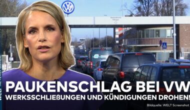 DEUTSCHLAND: Sparkurs bei VW spitzt sich zu! Werkschließungen und Kündigungen sind möglich