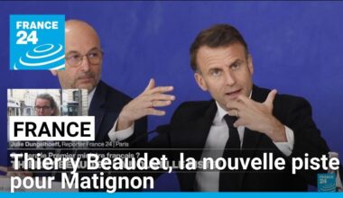 Consultations pour Matignon : Thierry Beaudet, la nouvelle piste • FRANCE 24