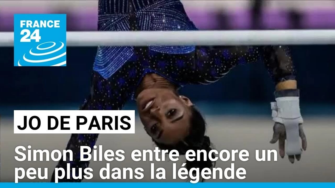 JO de Paris 2024 : Simon Biles en or entre un peu plus dans la légende • FRANCE 24