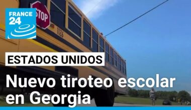 Tiroteo en escuela de Georgia, Estados Unidos, dejó cuatro muertos y nueve heridos