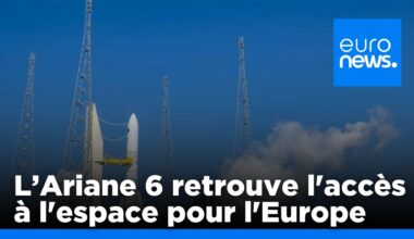 Lancement d'Ariane 6 : l'Europe va mettre fin à la "crise des lanceurs spatiaux | euronews 🇫🇷