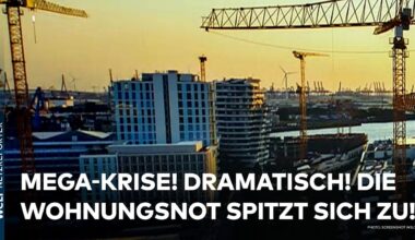 DEUTSCHLAND: Mega-Krise! Die Wohnungsnot spitzt sich zu! Baugenehmigungen brechen dramatisch ein!