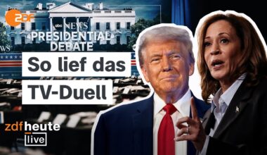 Harris vs. Trump: Die Analyse zum TV-Duell vor der US-Wahl | ZDFheute live