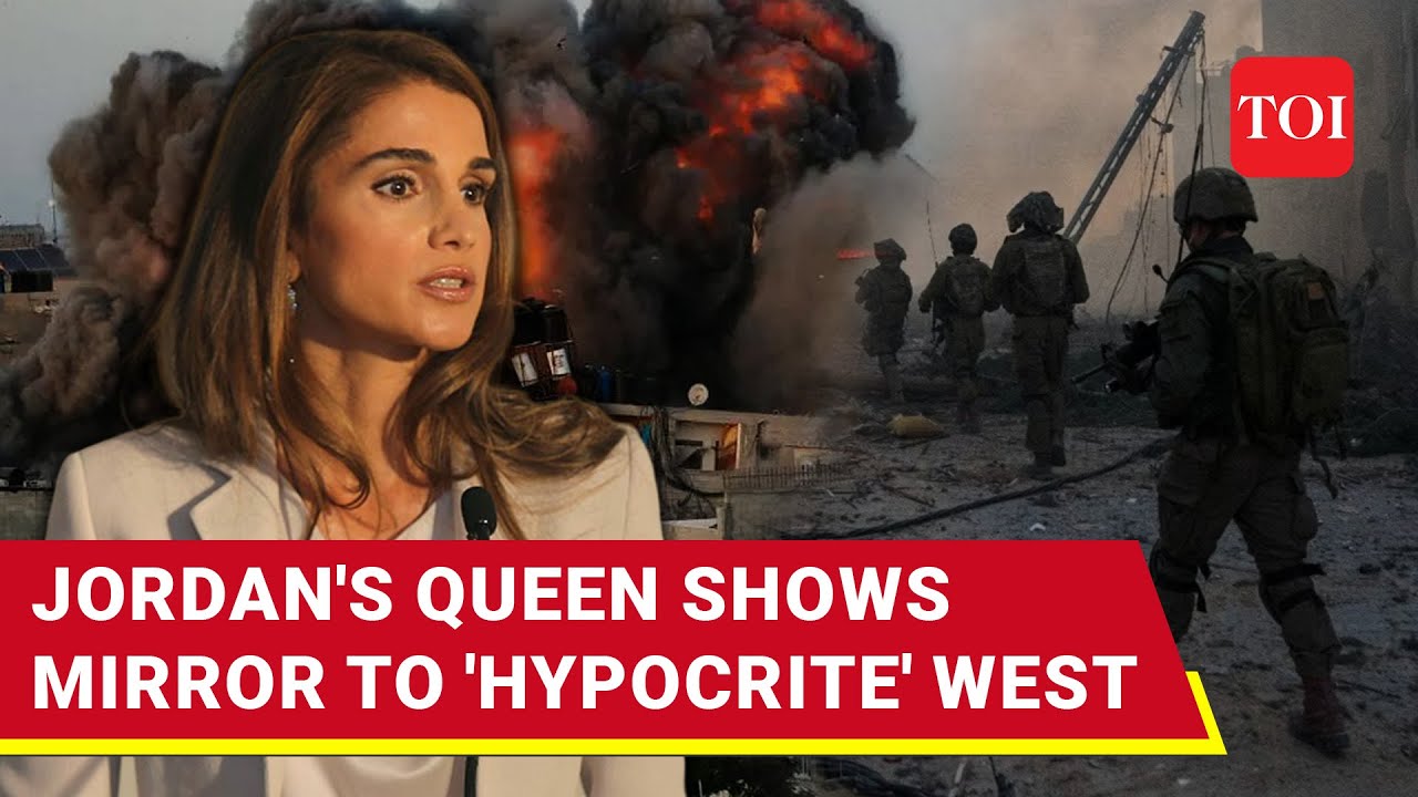 'If Russia, Why Not Israel?': Jordanian Queen Tears Into West Over Ukraine & Gaza Double standards