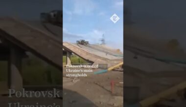 Russian strike destroys Ukrainian bridge in Pokrovsk