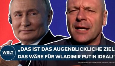 UKRAINE-KRIEG: "Das ist das augenblickliche Ziel! Das wäre für Wladimir Putin ideal!"