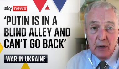 Putin has 'no option but to go forward' says military analyst Prof Michael Clarke | Russia-Ukraine