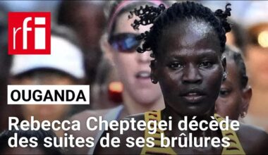 Décès de l'athlète ougandaise Rebecca Cheptegei, immolée par son compagnon • RFI