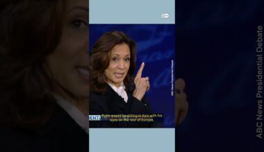 'Putin would be sitting in Kyiv' - Kamala Harris on Donald Trump's foreign policy | DW News