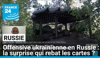 Offensive ukrainienne en Russie : la surprise qui rebat les cartes ? • FRANCE 24