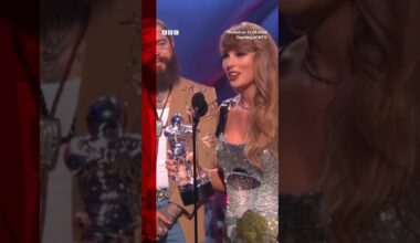 Taylor Swift asks fans to register to vote in US election at VMAs. #TaylorSwift #BBCNews