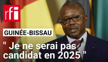 Guinée-Bissau : le président Umaro Sissoco Embalo ne briguera pas de nouveau mandat • RFI