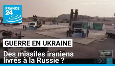 Guerre en Ukraine : des missiles iraniens livrés à la Russie ? • FRANCE 24