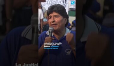 2/2 ▶️ En medio de protestas, Luis Arce denuncia supuesto intento de golpe de Estado