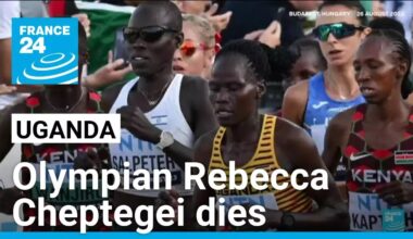 Ugandan athlete Rebecca Cheptegei dies, days after boyfriend set her on fire • FRANCE 24 English