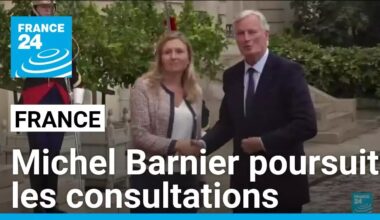 Michel Barnier poursuit les consultations en vue de composer un gouvernement • FRANCE 24