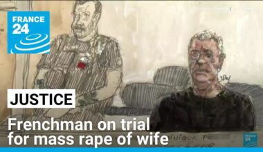 Frenchman on trial for mass rape of wife back in court • FRANCE 24 English